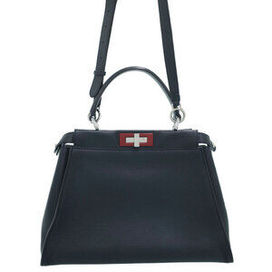 Fendi Peekaboo handbag ISeeU Leather 2way Shoulder Bag
